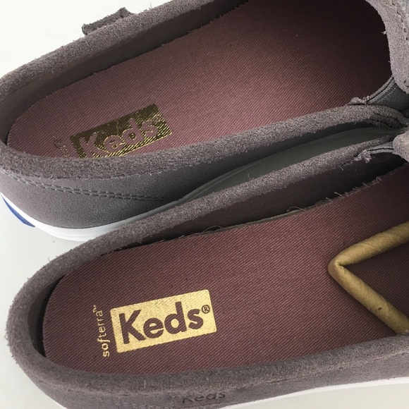 Keds Softerra Slip On Sneaker Shoes NEW Charcoal Gray Women’s Size 8 NWOT - Picture 6 of 11